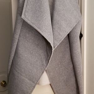 Vest.... bluish/grey